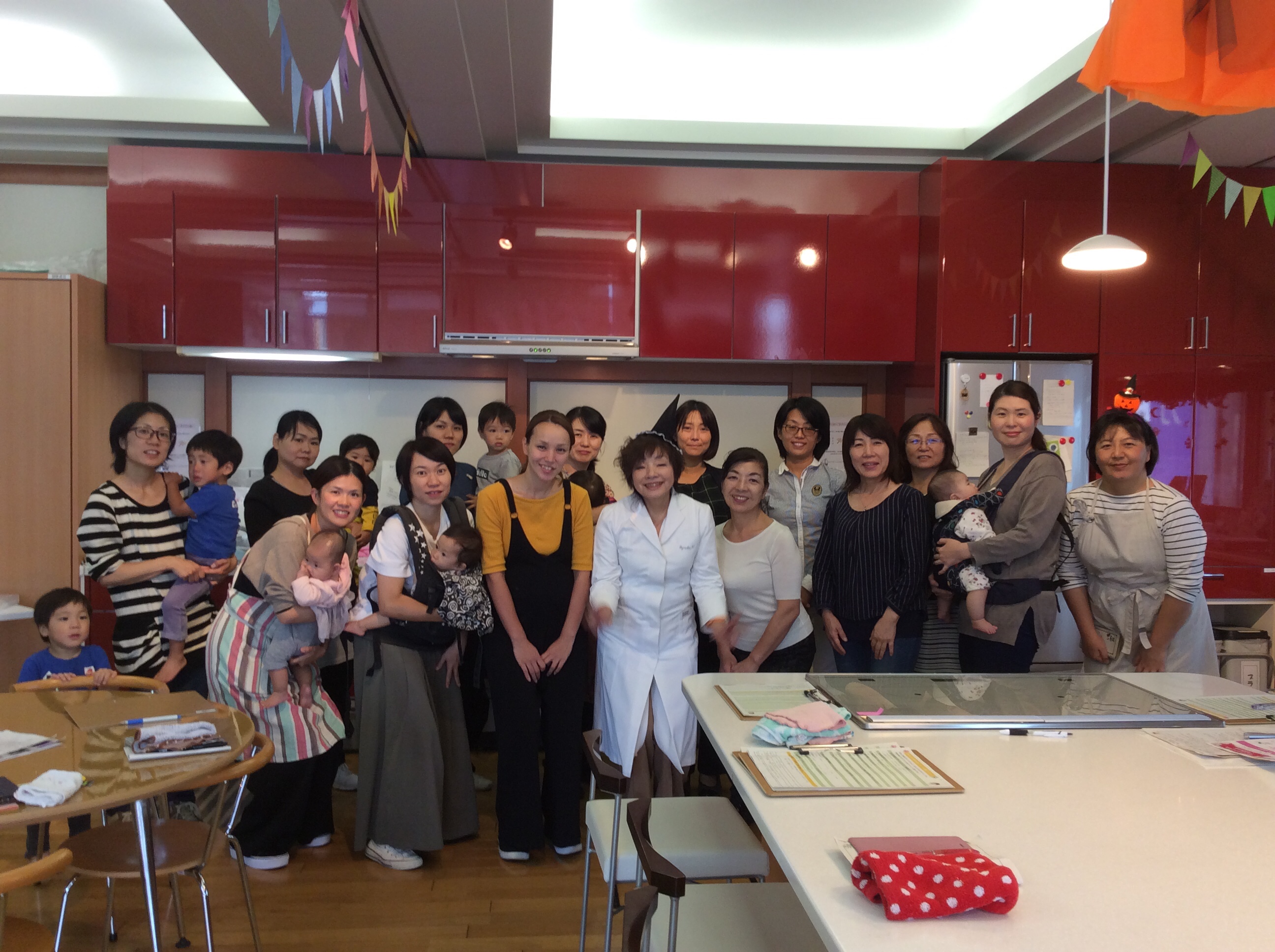 10月の恭子先生のかんたん料理&食育セミナーは、みんな笑顔で終了